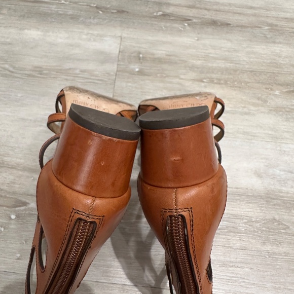 Jimmy Choo leather sandals, 37.5 - Picture 4 of 5